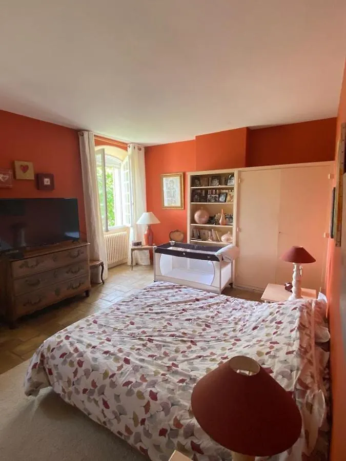 Villa Provencale Familiale Avec Piscine グリモー
