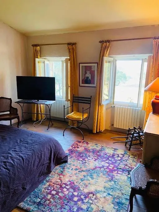 Villa Provencale Familiale Avec Piscine グリモー 0*,